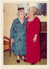 Evelina Bush and sister Helen Pickens