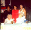 standing -Rosie Morgan, Joyce Coffey, Wannetta Price , seated Ma Bush and Big Mama
