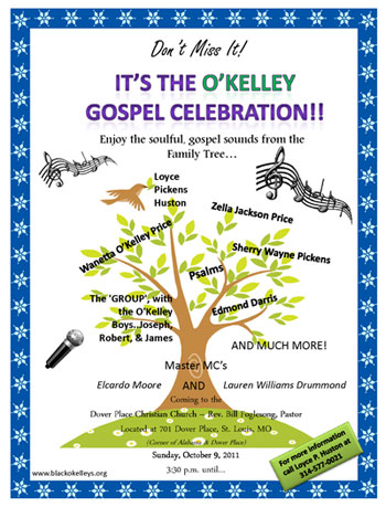 O'Kelley Family Gospel Celebration in St. Louis, MO